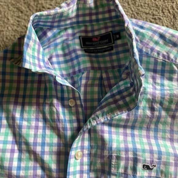 Vineyard Vines Men’s Slim Fit Tucker Shirt M - Picture 3 of 10